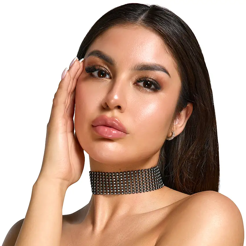 47243-cottelli-choker-with-rhinestone-black_01_model-1