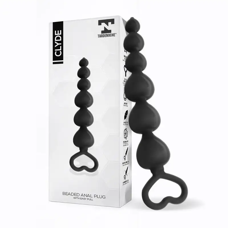 Clyde-Plug-Anal-avec-boules-avec-anneau-silicone-noir-1