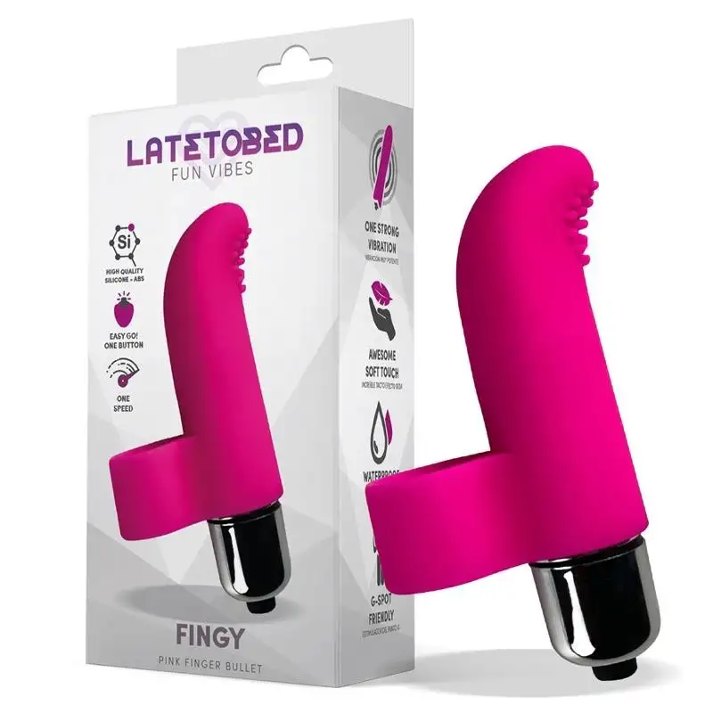 Finget-balle-vibrante-pour-le-doigt-silicone-Rose-1