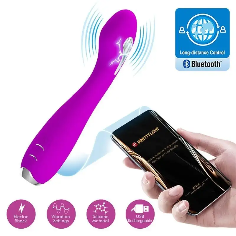 Hector-vibromasseur-avec-Electroshock-App-rose-1