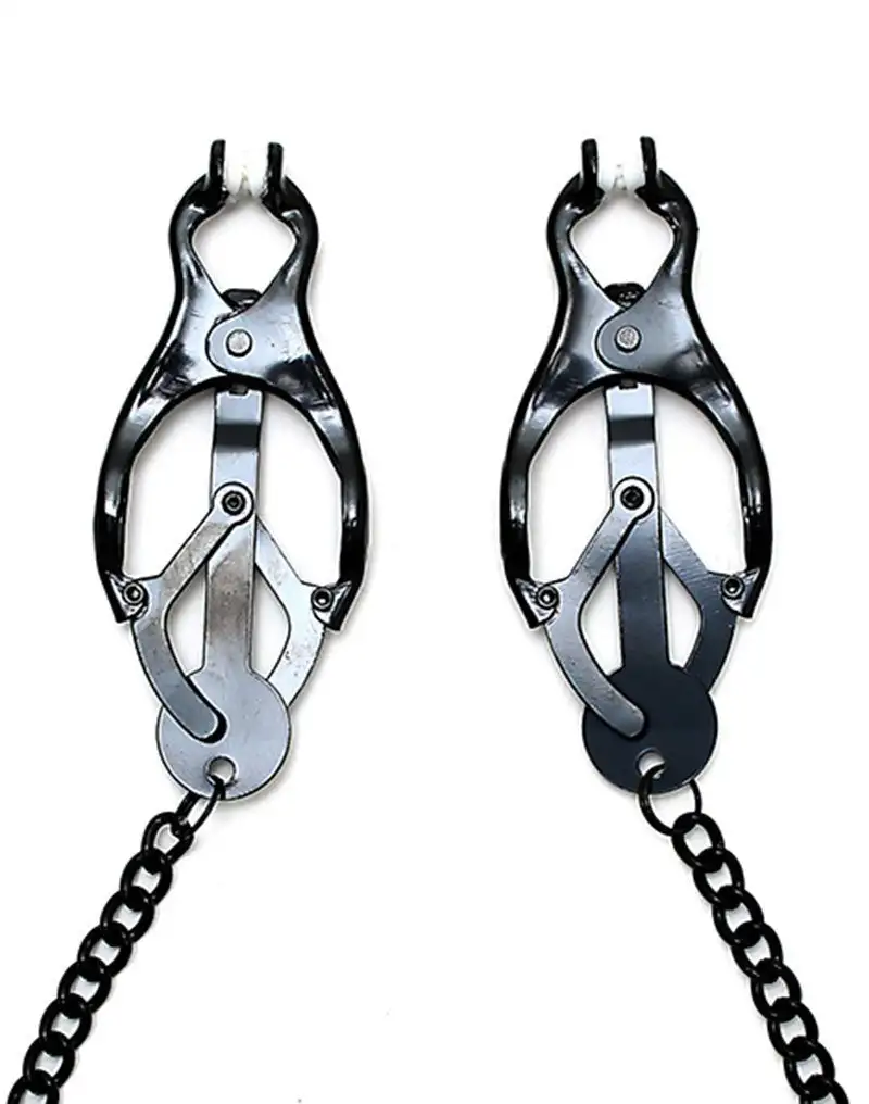 Japanse-Clover-Tepelklemmen-met-ketting-zwart-934272-1
