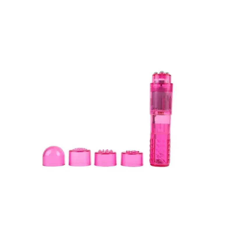 Mini-Vibromasseur-3-tetes-Rose-1