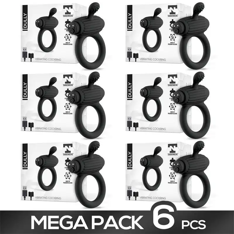 Pack-6-Dullet-Anneau-Vibromasseur-avec-USB-magnetique-silicone-1