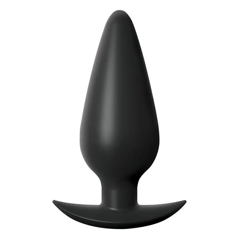 Plug-Anal-avec-poids-Grande-Couleur-Noir-1