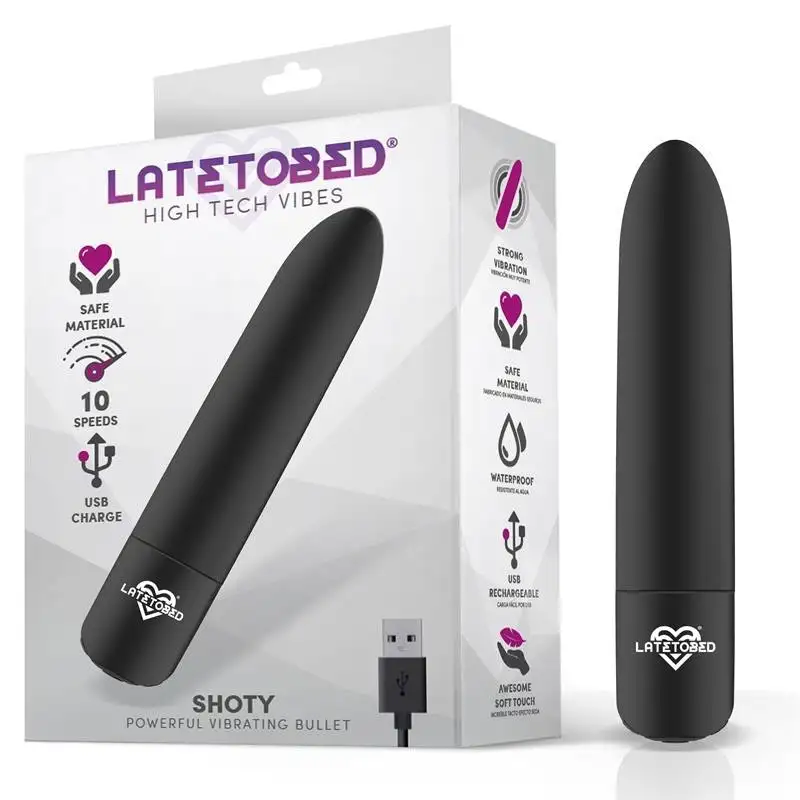 Shoty-balle-vibrante-USB-10-Vitesses-Moteur-Puissant-Noir-1