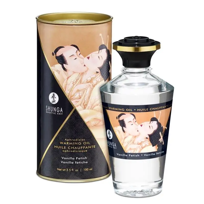 Shunga-Huile-massage-effet-chaud-gout-Vanille-1