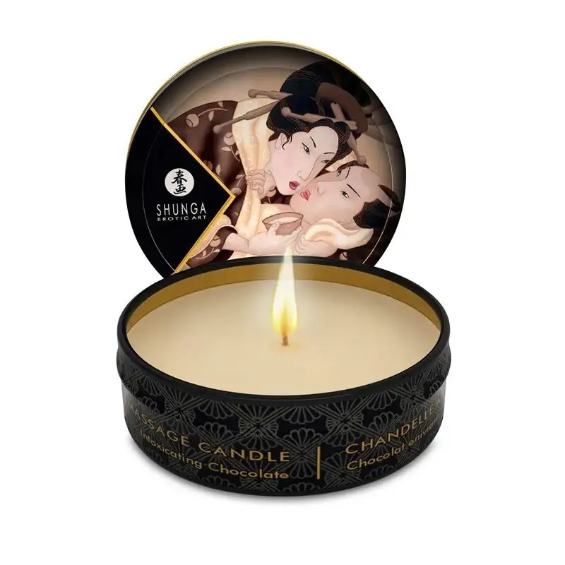 Shunga-Mini-bougie-massage-Chocolat-1