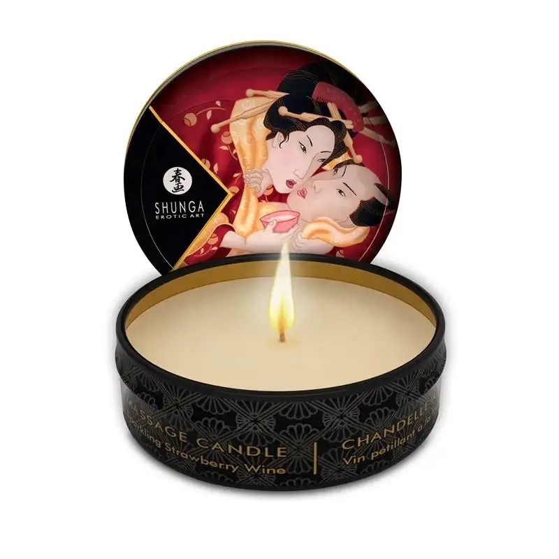 Shunga-Mini-bougie-massage-Vin-en-fraise-1