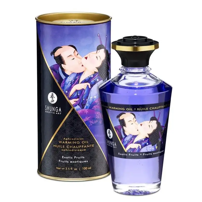 Shunga-huile-massage-effet-chaud-gout-fruits-exotiques-1