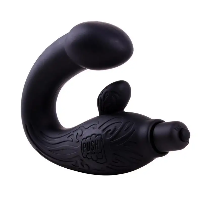 Vibromasseur-Prostatique-silicone-noir-1
