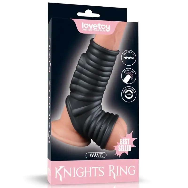 anneau-vibrant-pour-penis-et-anus-wave-knights-1