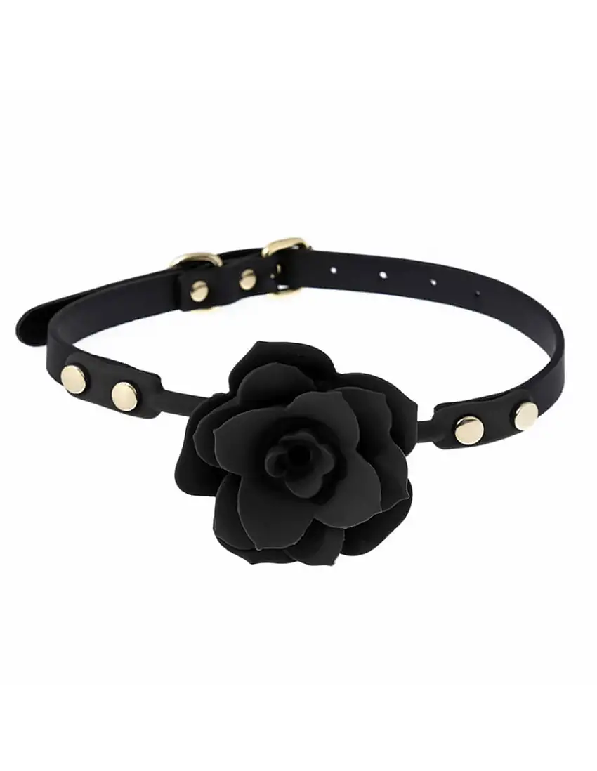 baillon-boule-en-forme-de-rose-noire-1