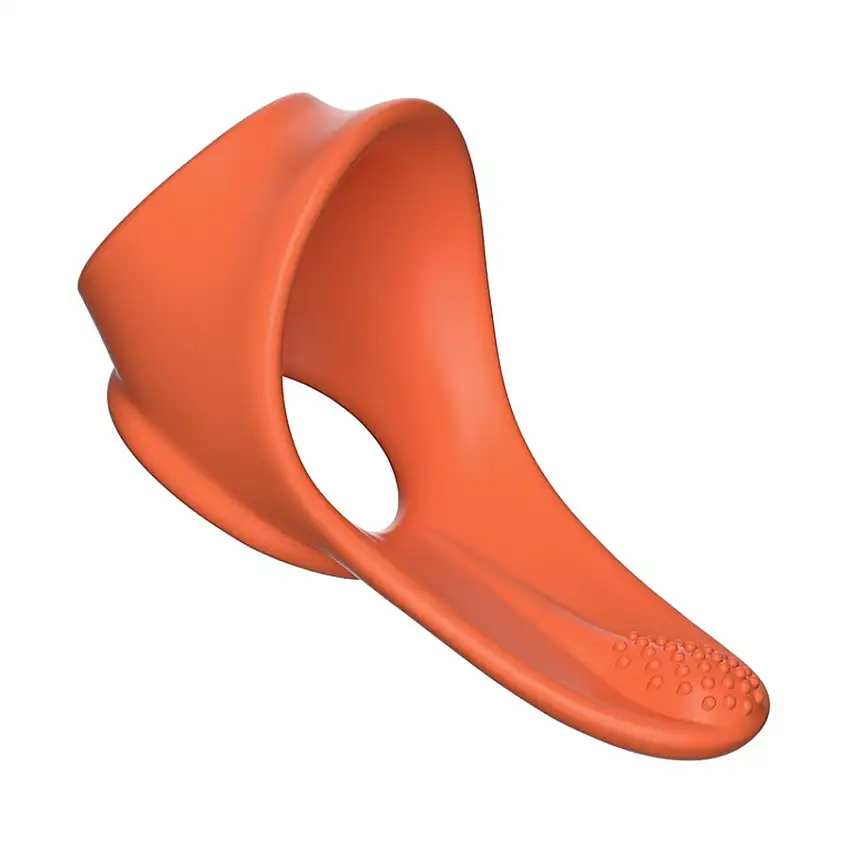 ballstretcher-souple-tiki-dick-orange-1