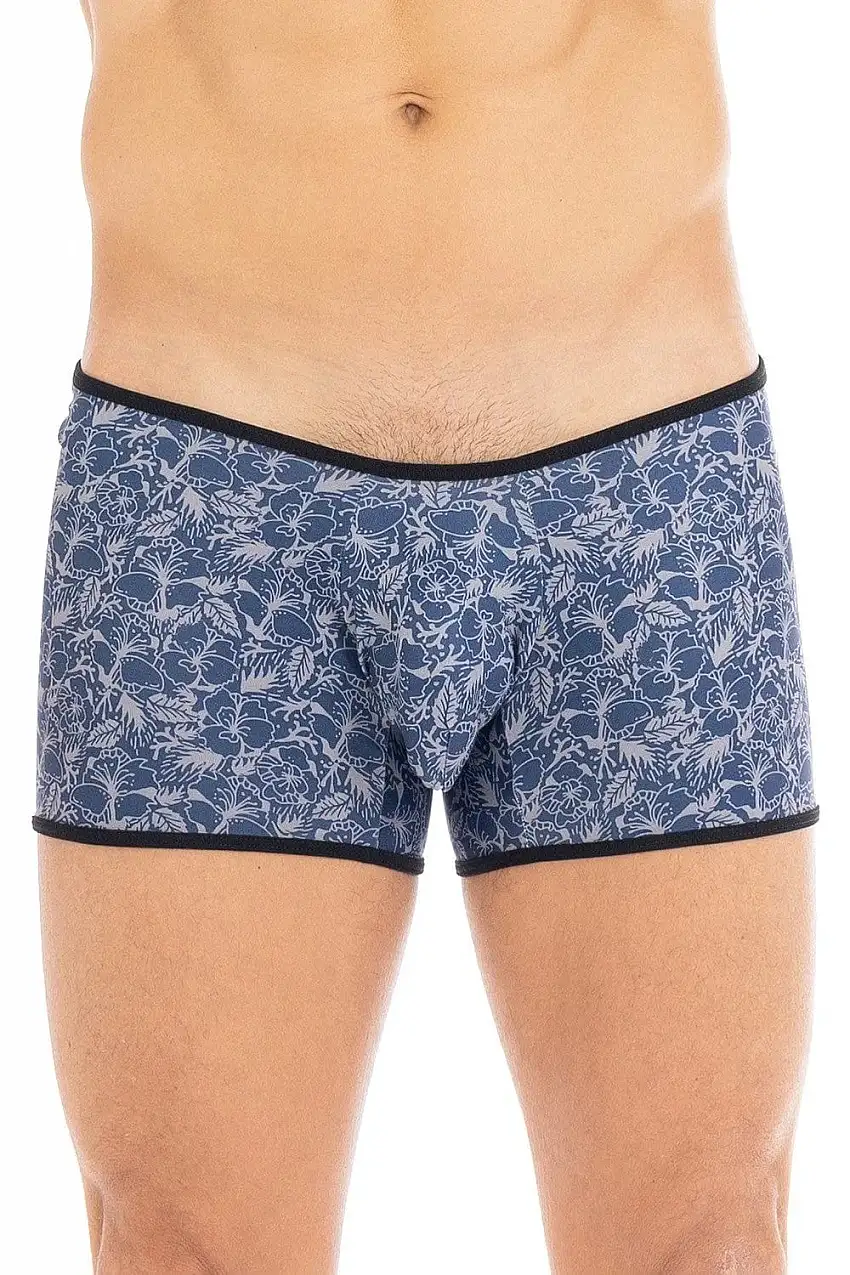 boxer-homme-sexy-bleu-imprim-feuilles-1-1