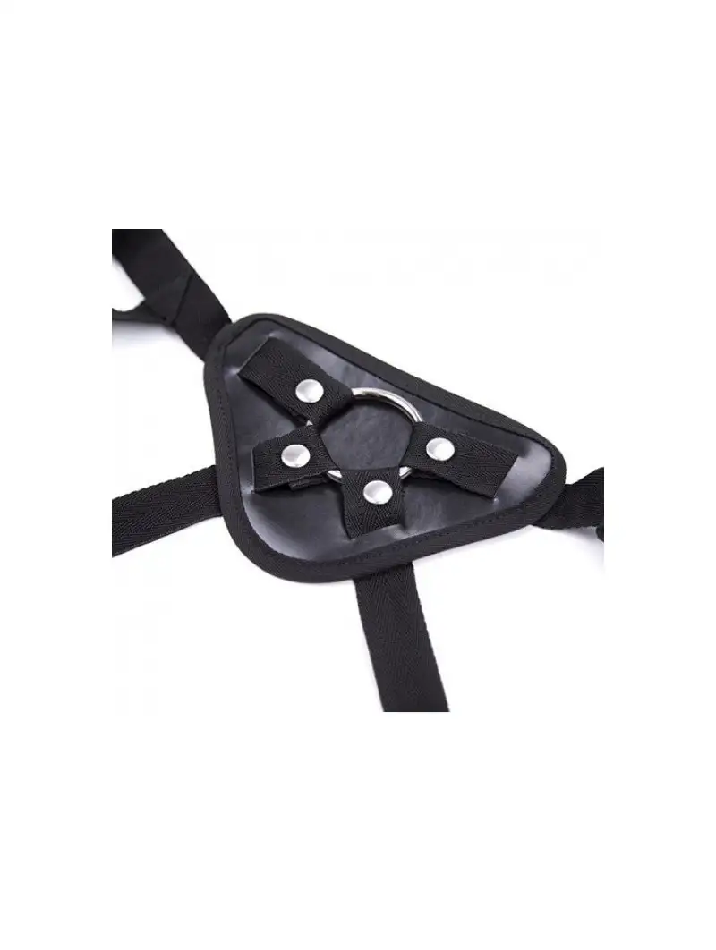 ceinture-noire-pour-gode-avec-anneau-metallique-1