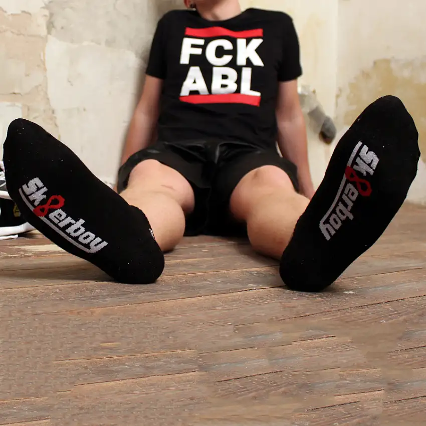 chaussettes-basses-noires-quarter-sk8erboy-1