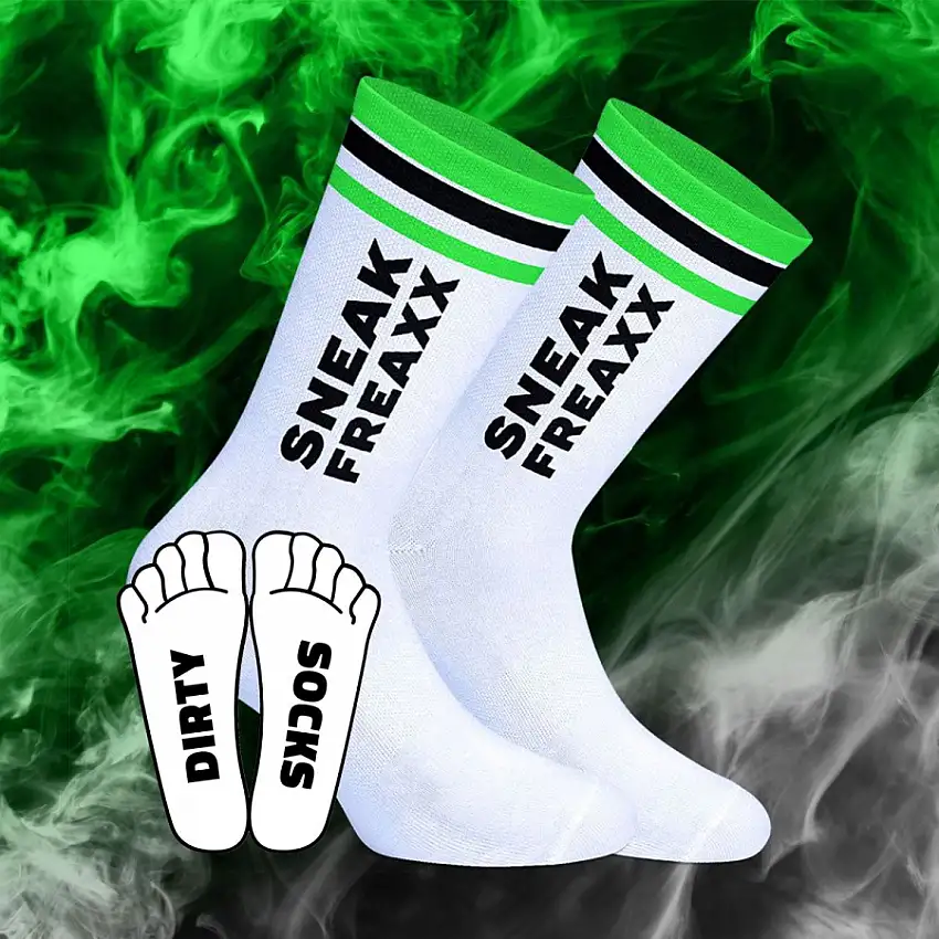 chaussettes-dirty-blanc-vert-1