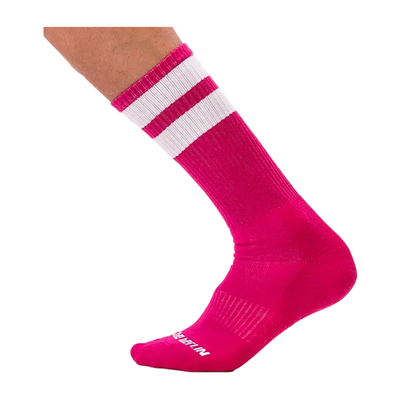 chaussettes-gym-socks-rose-blanc-1