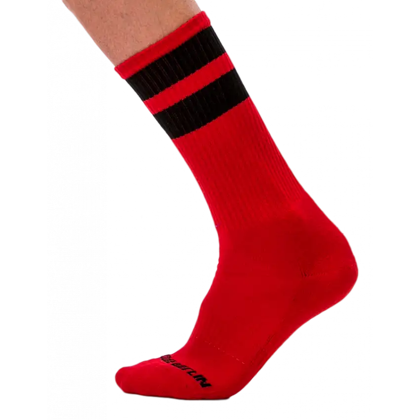 chaussettes-gym-socks-rouge-noir-1