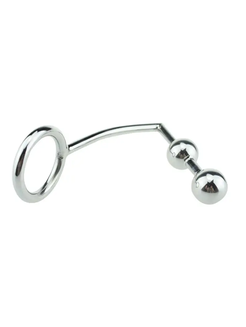 cockring-plug-anal-metal-doubles-perles-1