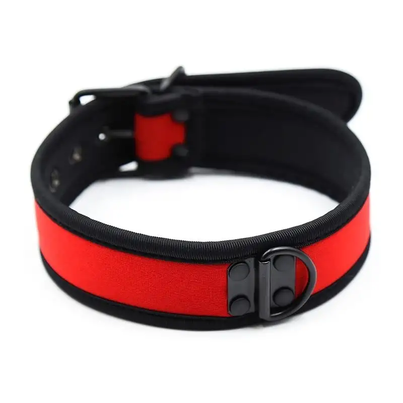 collier-de-neoprene-reglable-rouge-1