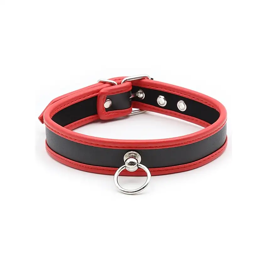 collier-o-ring-simili-noir-rouge-1