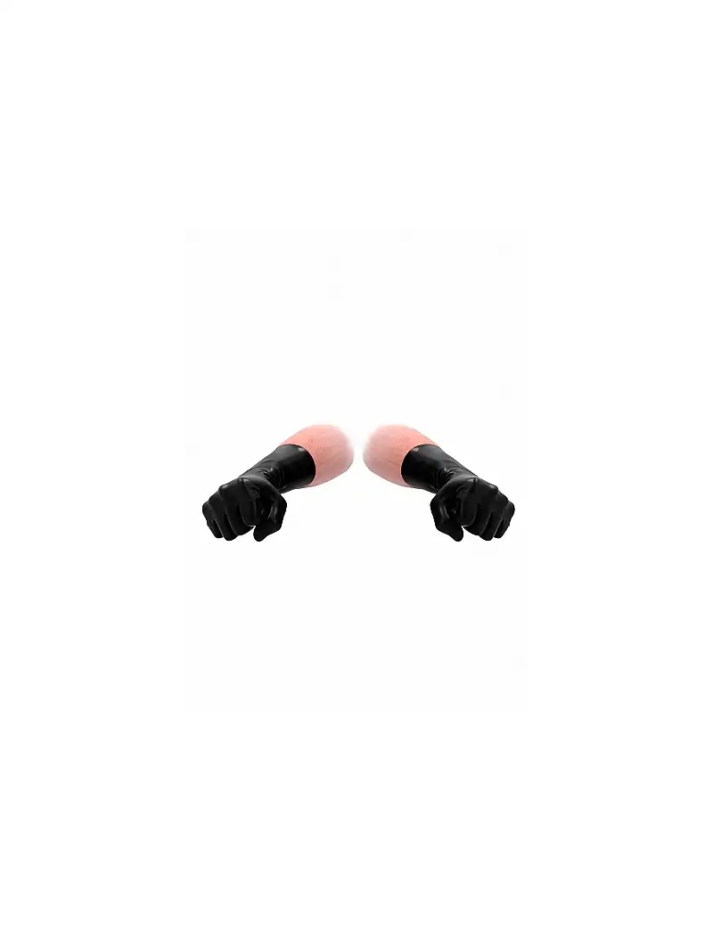 gants-de-fist-courts-latex-noir-fist-it-1