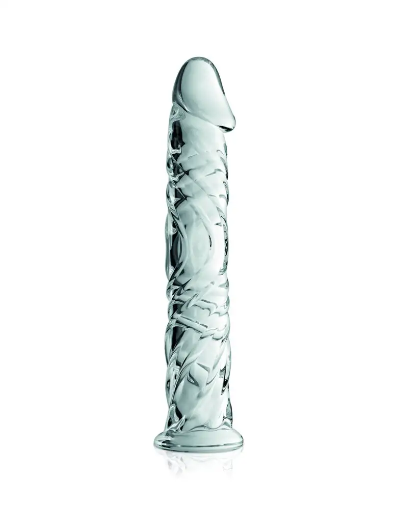 gode-en-verre-transparent-avec-gland-et-veines-n4-glossy-1