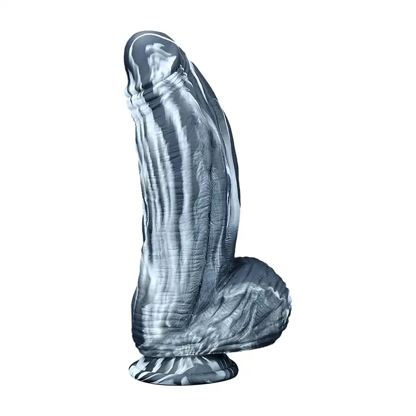 gode-silicone-fat-dick-18-x-65cm-noir-blanc-1