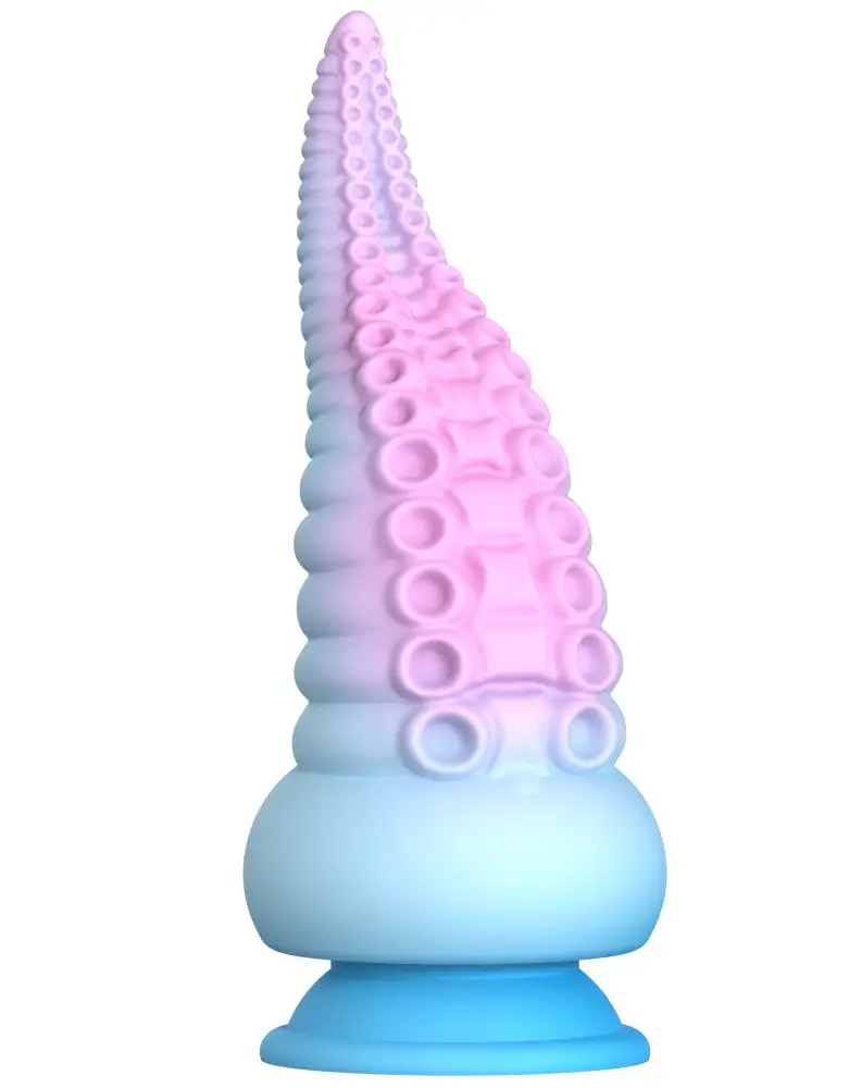 gode-ventouse-tentacule-kraken-18-cm-rose-et-bleu-1