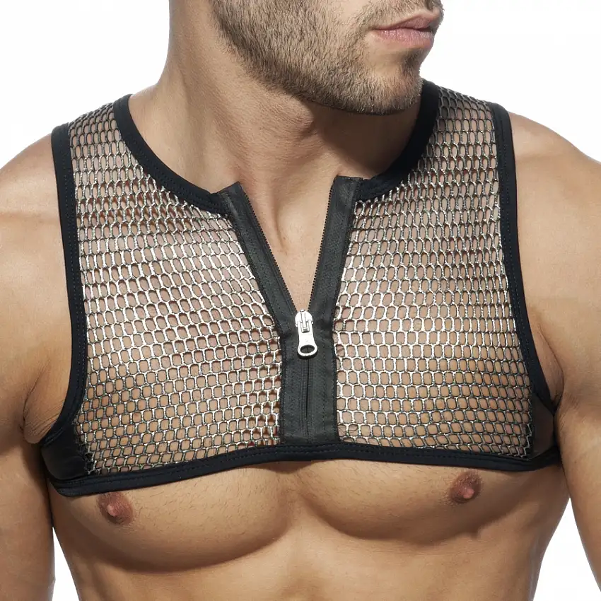 harnais-party-zip-noir-argent-1
