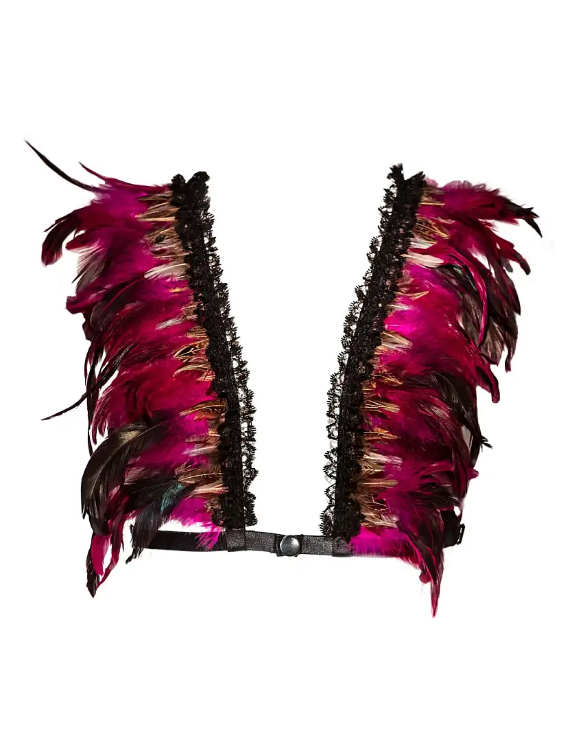 harnais-plumes-noir-rose-1