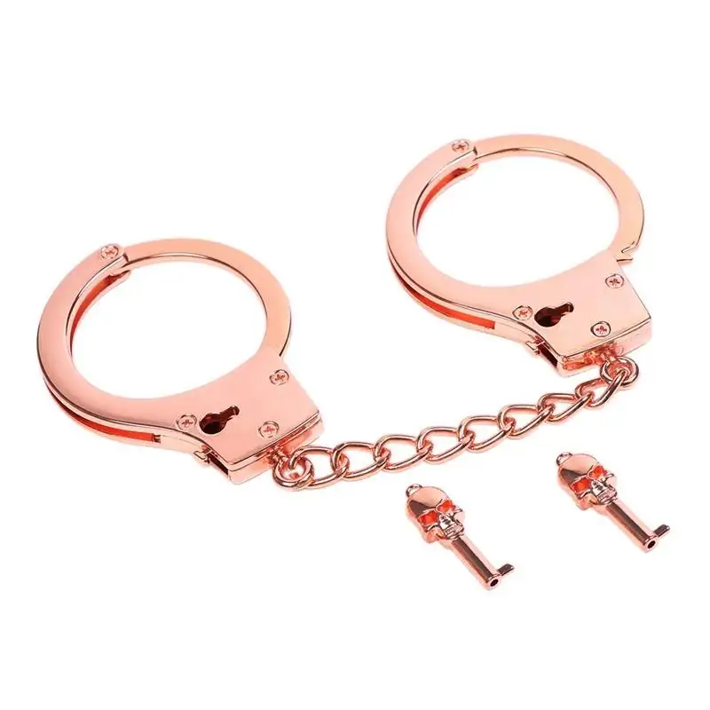 menottes-Oro-rose-avec-Llaves-Calavera-1