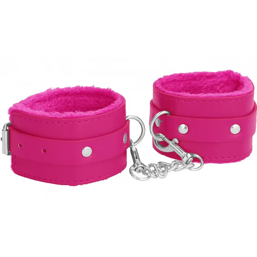 menottes-de-poignet-plush-rose-1