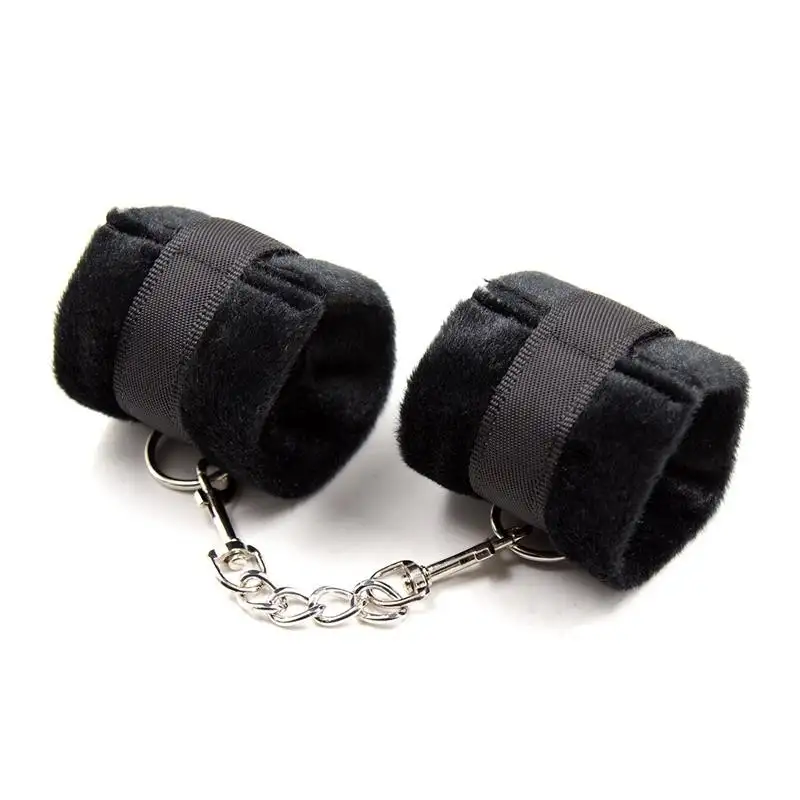 menottes-en-tissu-avec-velcro-pour-poignees-avec-franges-long-noir-1