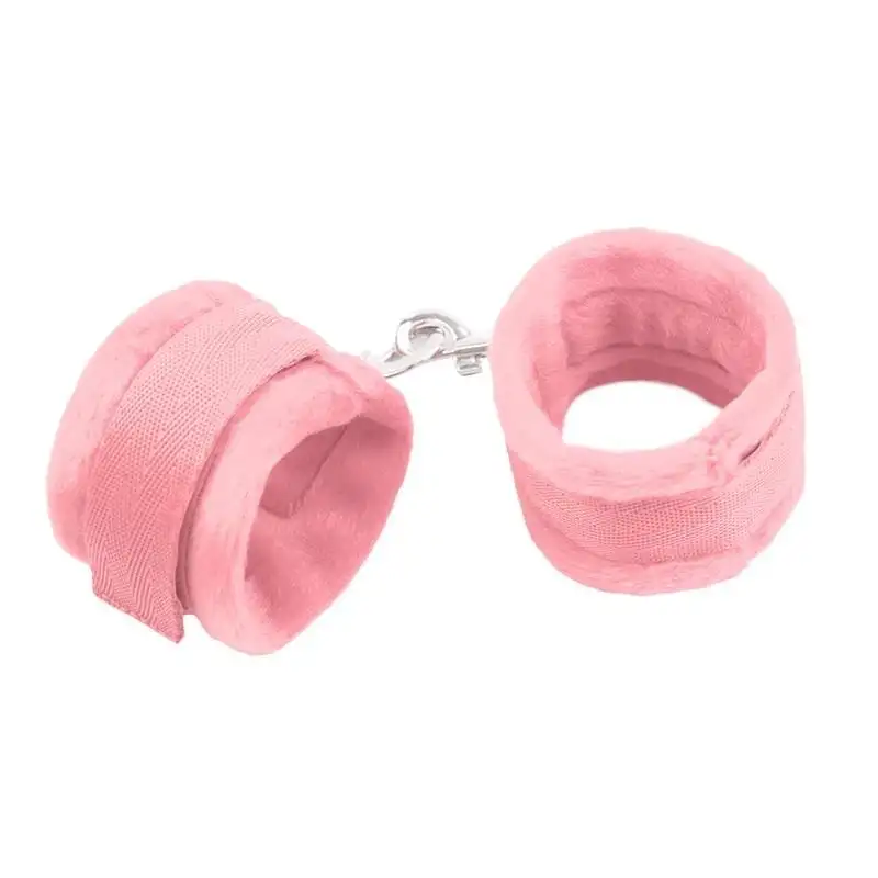 menottes-en-tissu-avec-velcro-pour-poignees-avec-franges-long-rose-1