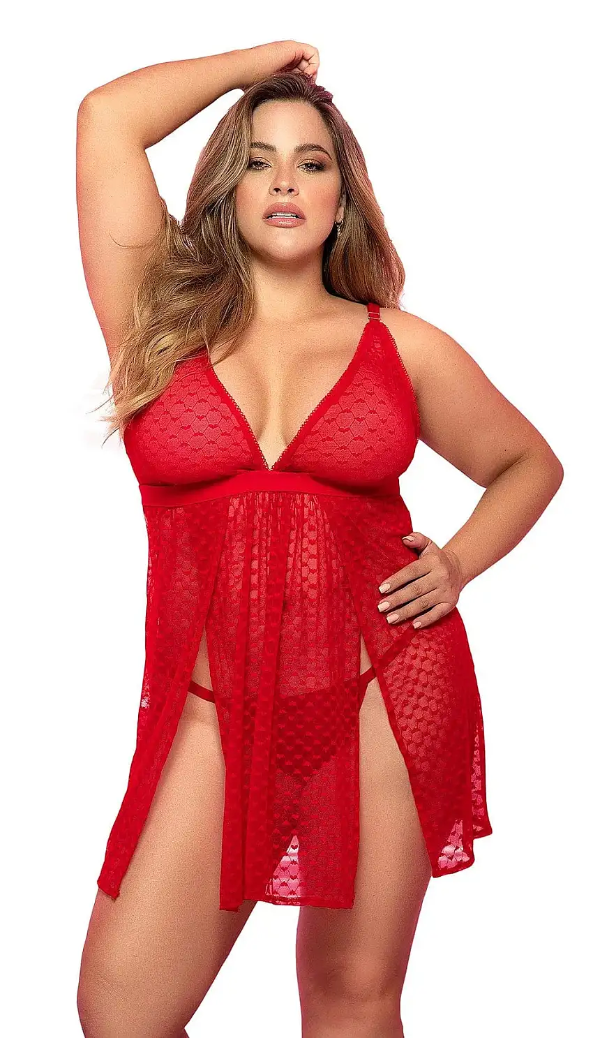 nuisette-grande-taille-romantique-imprim-e-mini-coeurs-1-1