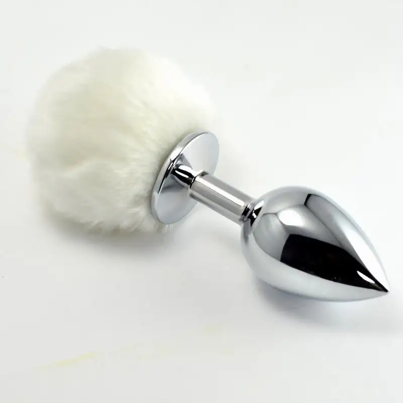plug-anal-de-metal-avec-pompon-blanc-taille-s-1