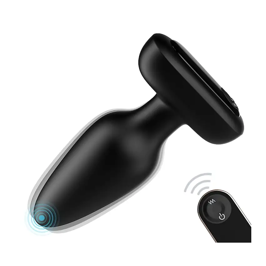 plug-vibrant-silicone-visual-10-x-42cm-noir-1