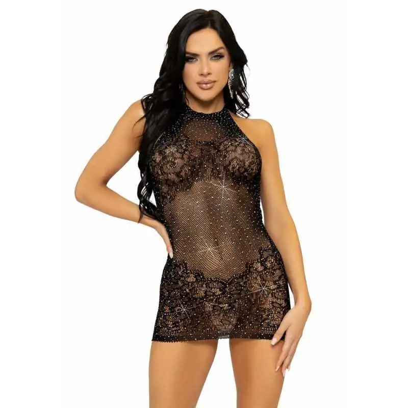 rhinestone-halter-mini-robe-1