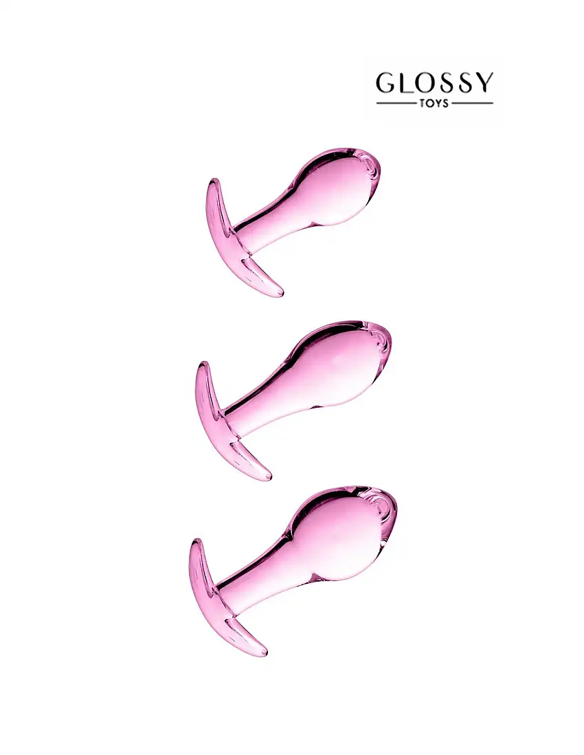 set-3-plugs-anal-en-verre-glossy-toys-n-17-pink-1