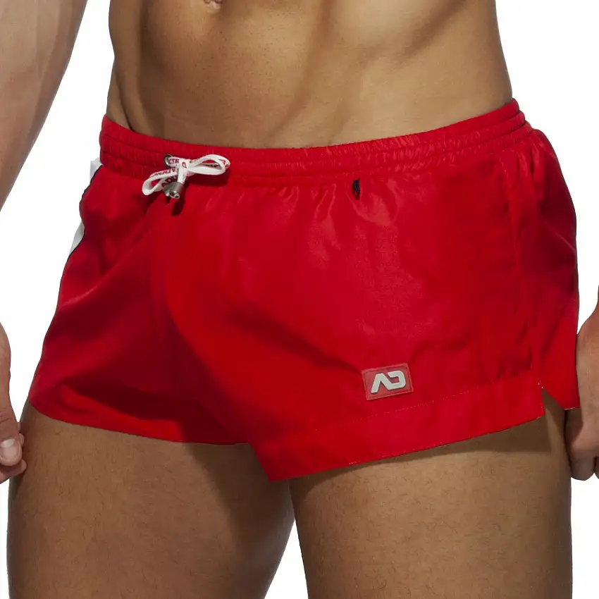 short-de-bain-racing-side-rouge-1