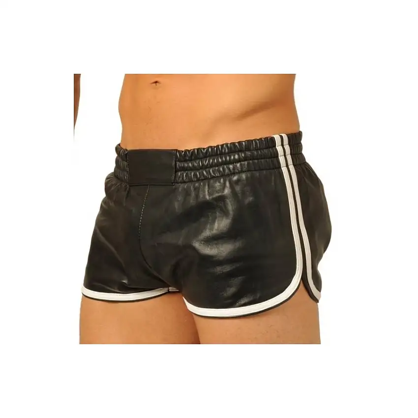 short-en-cuir-fist-noir-blanc-1