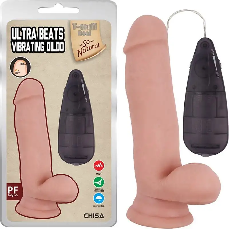 vibrateur-realiste-t-skin-real-ultra-beats-vibrating-dildo-boutique-erotique-quebec-32455908032565-1
