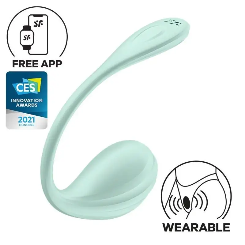 vibromasseur-Smooth-Petal-culotte-avec-APP-Vert-1